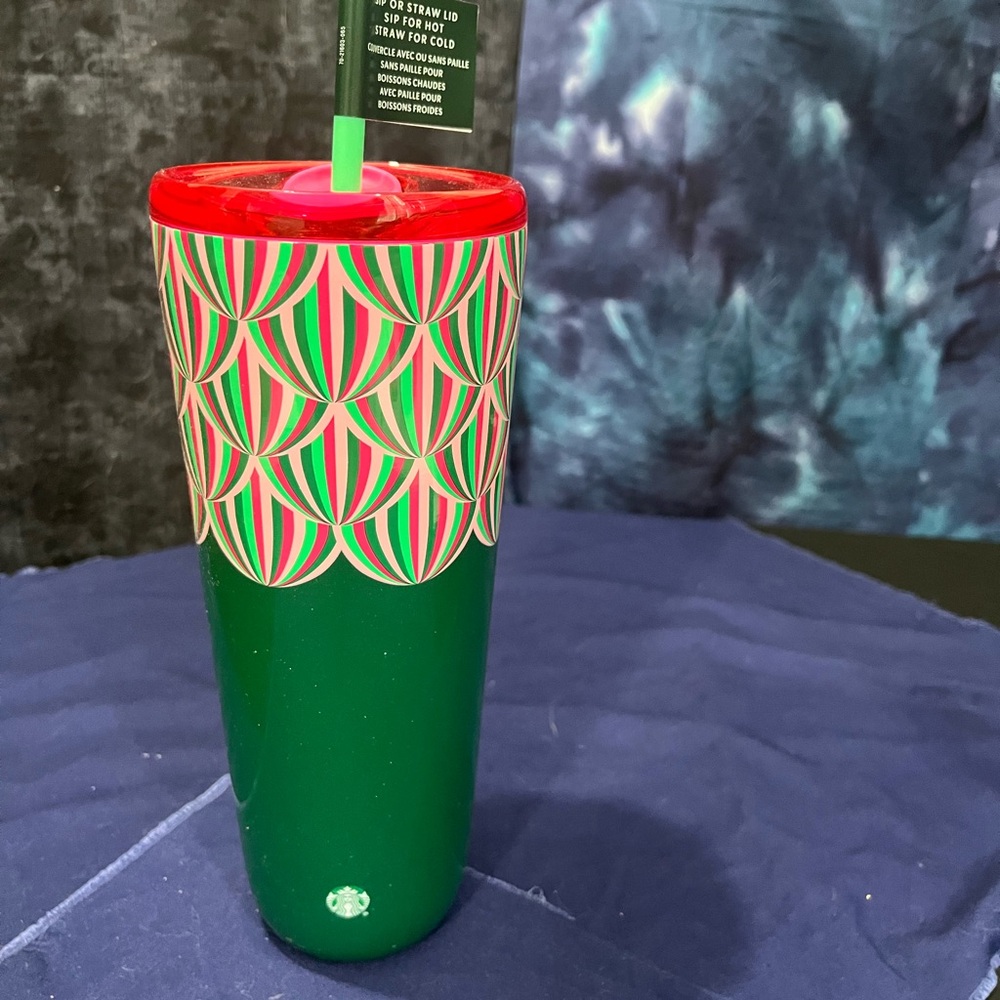 NEW WICKED RARE 2024 Starbucks 24oz  VENTI Cup With Sip Or Straw Lid Collectible